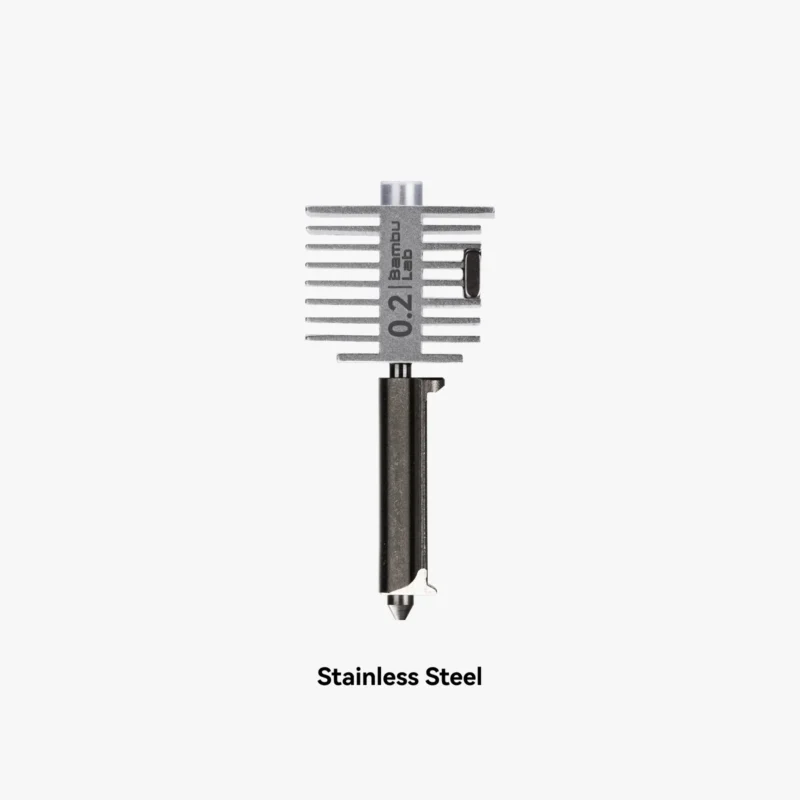Hotend With Nozzle - Bambu Lab A1 0.2mm Stainless Steel