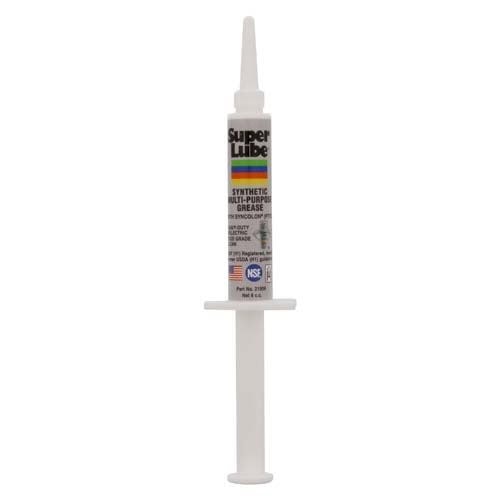 (6ml)Super Lube® Multi-purpose synthetic grease with Syncolon® (PTFE) - Syringe