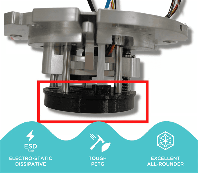 PolyMax PETG - ESD - 500 g - black - POLYMAKER - Image 5