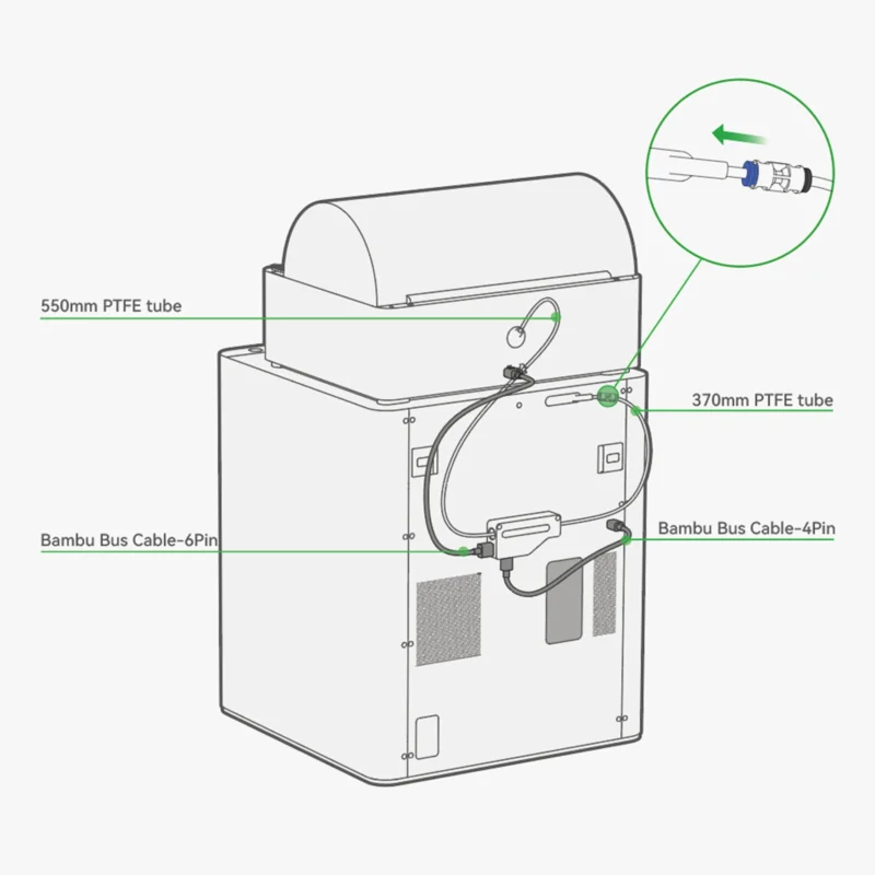 Filament buffer - X1 and P1 series - Filament buffer - X1 and P1 series - Bambu Lab - Image 4