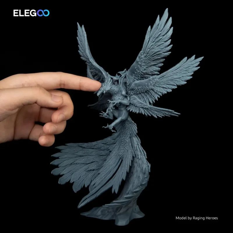 8K Standard resin 1KG- space grey Elegoo - Image 3