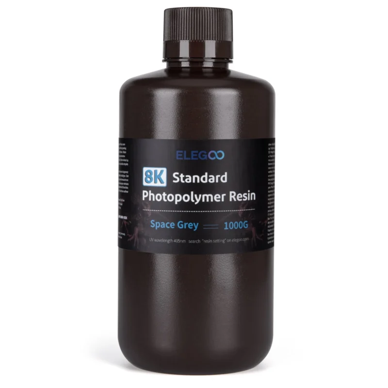 8K Standard resin 1KG- space grey Elegoo - Image 2