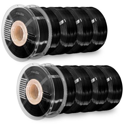 PETG Refill HS Black Super 10pcs+2 Master Spool AzureFilm