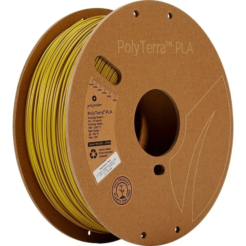 PolyTerra PLA - Military Light Green - POLYMAKER - Image 4
