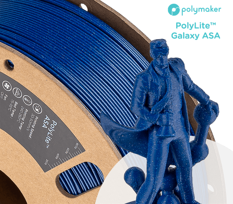 PolyLite ASA - Galactic Blue - PolyMaker - Image 2
