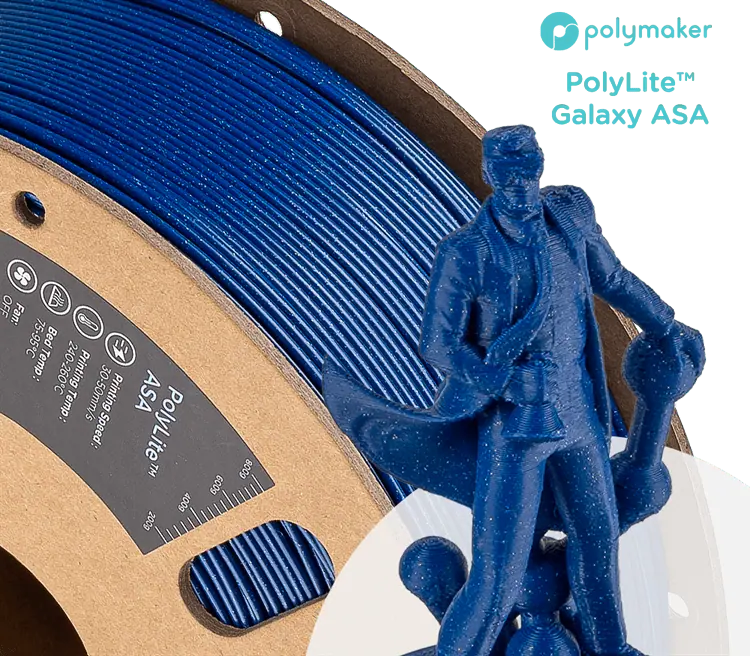 PolyLite ASA - Galactic Blue - PolyMaker - Image 2