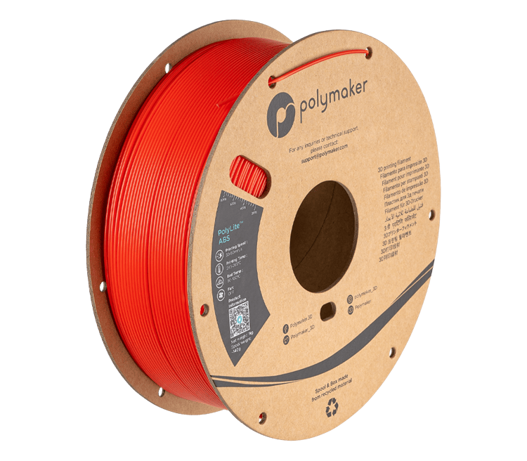 PolyLite ABS - Red - Polymaker