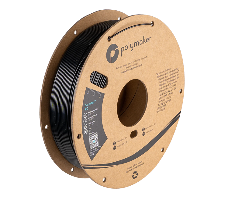 PolyMax PC Black 750g Polymaker
