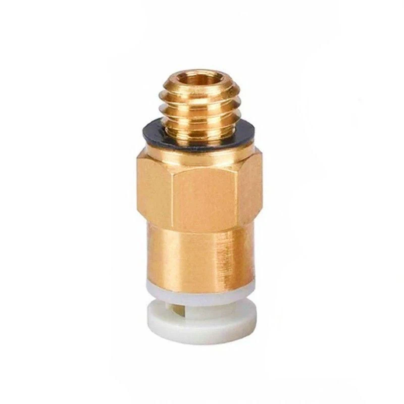 Pneumatic metal fitting for PTFE pipe KJH04-M6 - Image 2