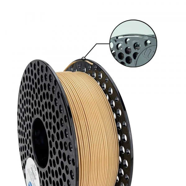 PETG Filament - Nude AzureFilm (filament made in EU)
