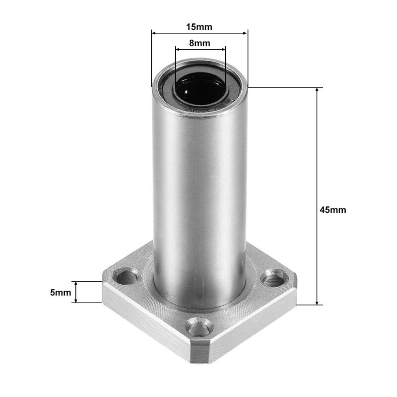 Extended Flange Linear Bearing LM8UU
