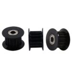 Ролка за ремък GT2/ GT2 Timing Pulley T20 B5mm W6mm - Черен
