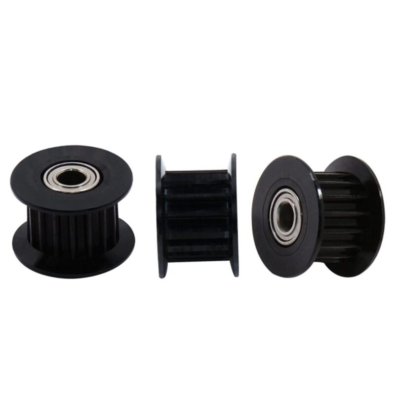 Ролка за ремък GT2/ GT2 Timing Pulley T20 B5mm W6mm - Черен