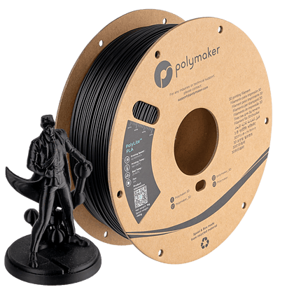 PolyLite PLA - black - black - Polymaker