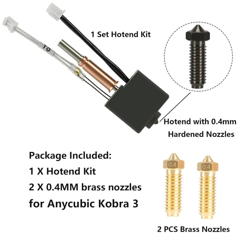 Anycubic Cobra 3 Hotend - Image 3