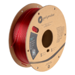 PolyLite PETG - transparent black - translucent red - Polymaker