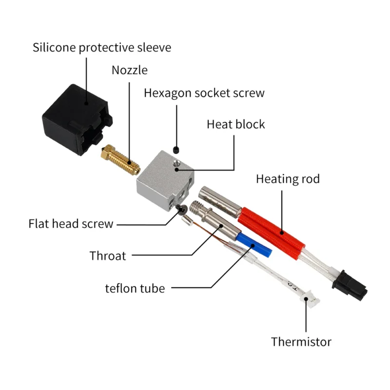 Anycubic Cobra 2 Hotend - Image 7