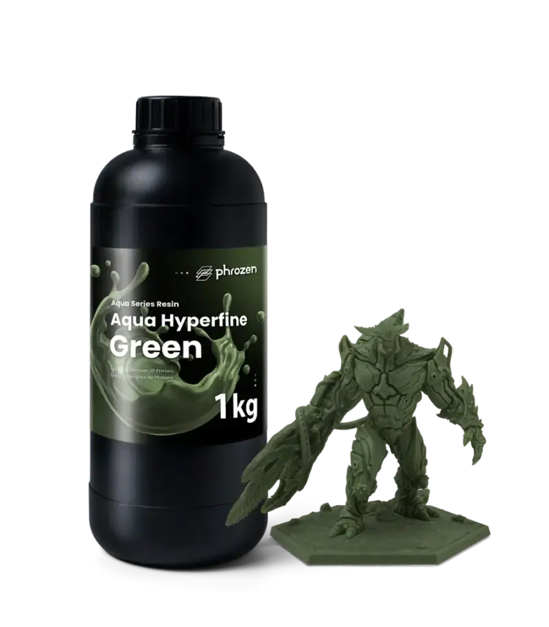 Aqua Hyperfine Resin - Green - Phrozen - Image 2