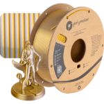 PolyLite PLA - Silk Gold - Silver - Polymaker