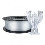 Silk filament - silver