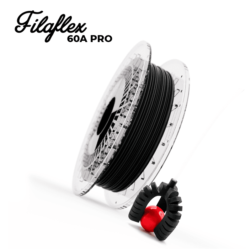 60A FILAFLEX PRO Black 1.75MM 500gr. - RECREUS
