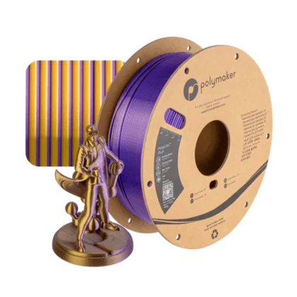 PolyLite PLA - Silk - Gold - Purple - Polymaker