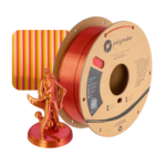PolyLite PLA - Silk Gold - Red - Polymaker
