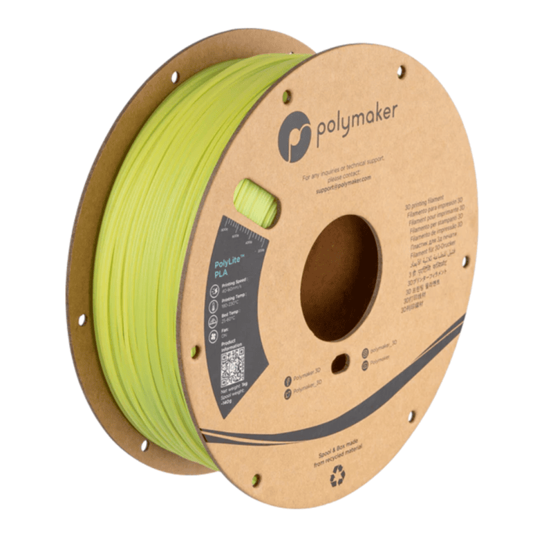 PolyLite PLA - temperature color change green to lime - Polymaker - Image 3