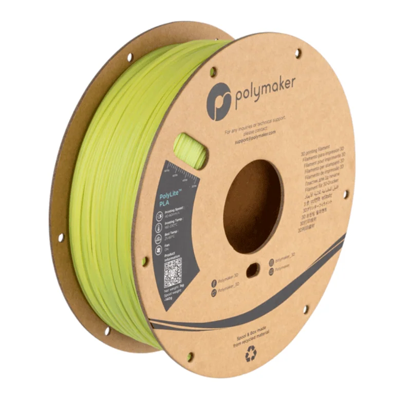PolyLite PLA - temperature color change green to lime - Polymaker - Image 3