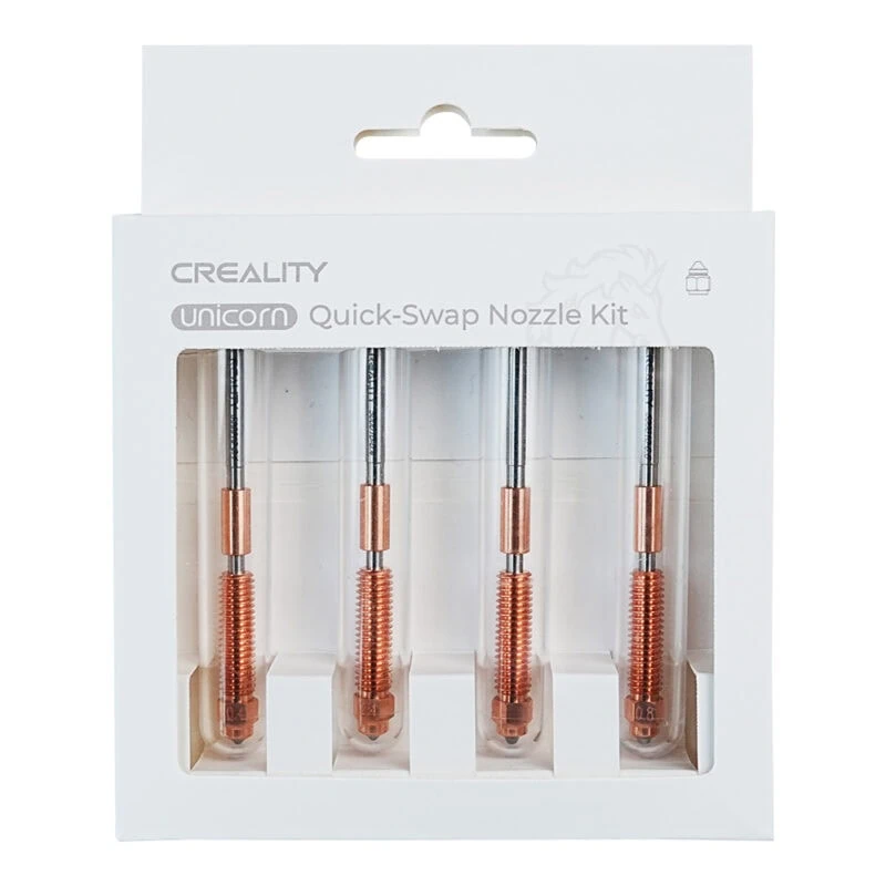 Set of 4 nozzles for K1C - 2X 0.4 , 1X 0.6 , 1X 0.8 - Creality
