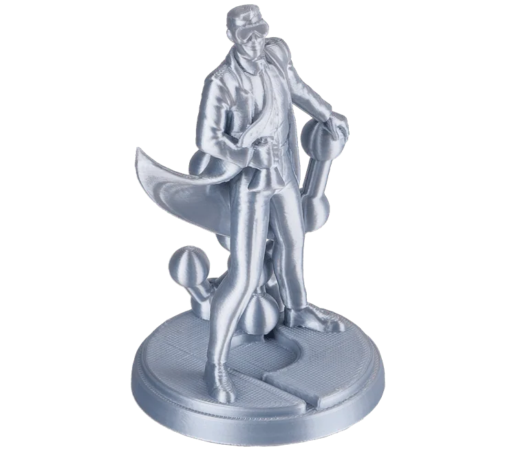 PolyLite Silk PLA - Silver - Image 3