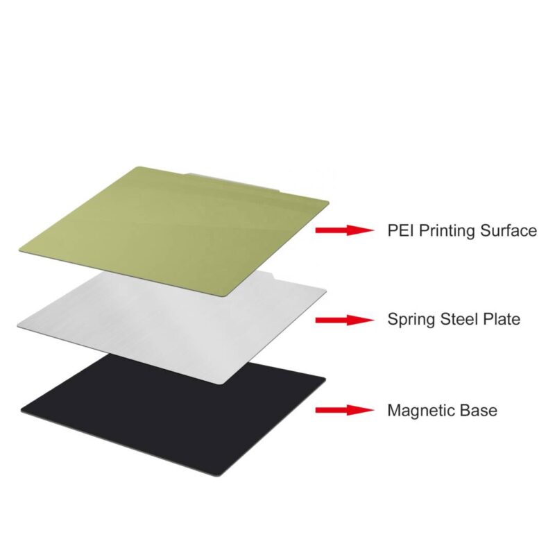 Double-sided smooth magnetic pad with PEI coating 220*220 - Image 5