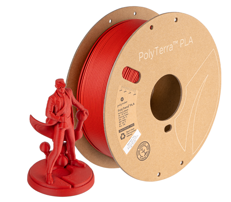 PolyTerra PLA - Army red POLYMAKER