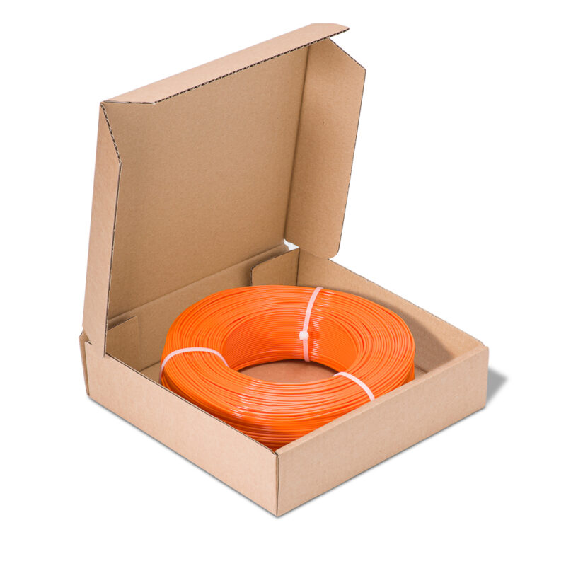 Easy PLA Refill – Orange Fiberlogy (made in EU)
