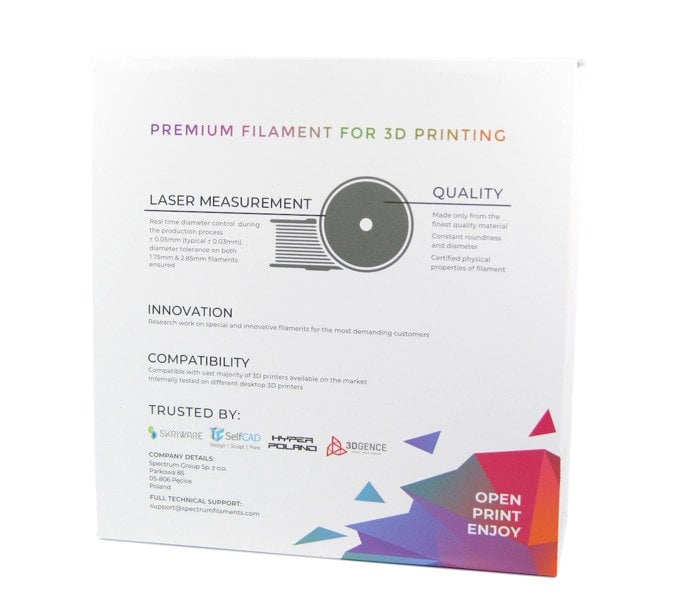 PLA Premium- Transparent - Spectrum - Image 4
