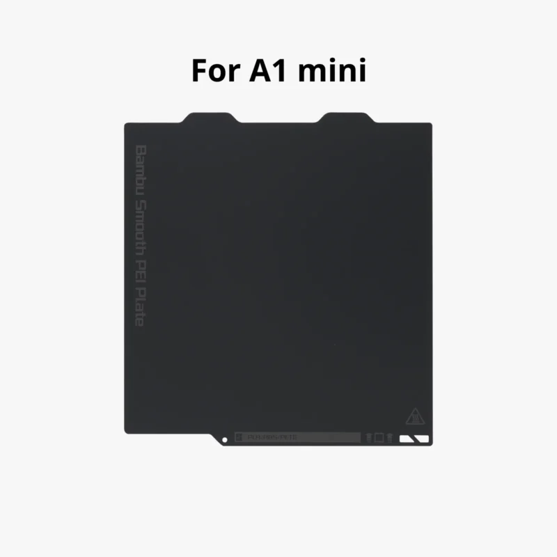 Smooth PEI plate for A1 mini - Smooth PEI plate - A1 mini - Bambu Lab
