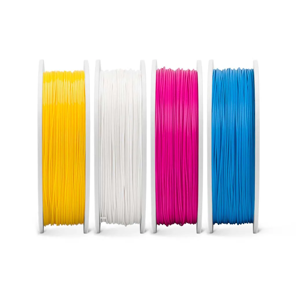 Easy Pla CMYK Pack - Set of 4 PLA colours - blue , pink , yellow , white - Fiberlogy - Image 3