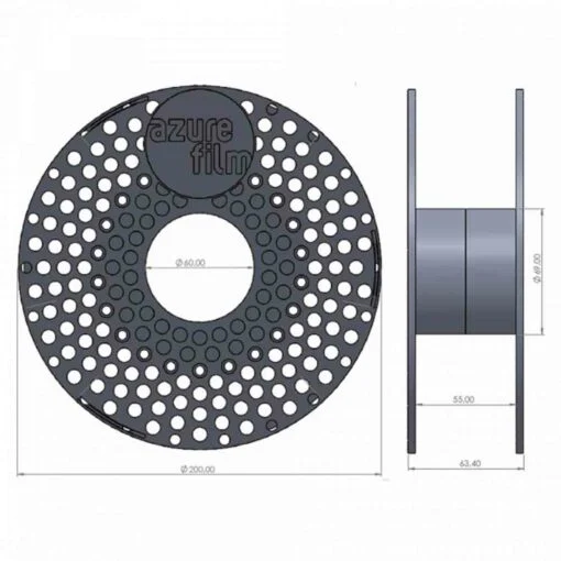 Flexible 95A White 1000g AzureFilm - Image 3