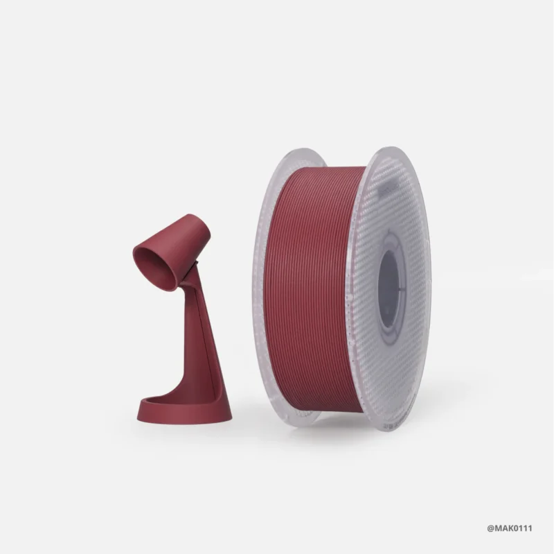 PLA-CF - Burgundy red PLA, reinforced with Bambu Lab carbon fibers - Image 2