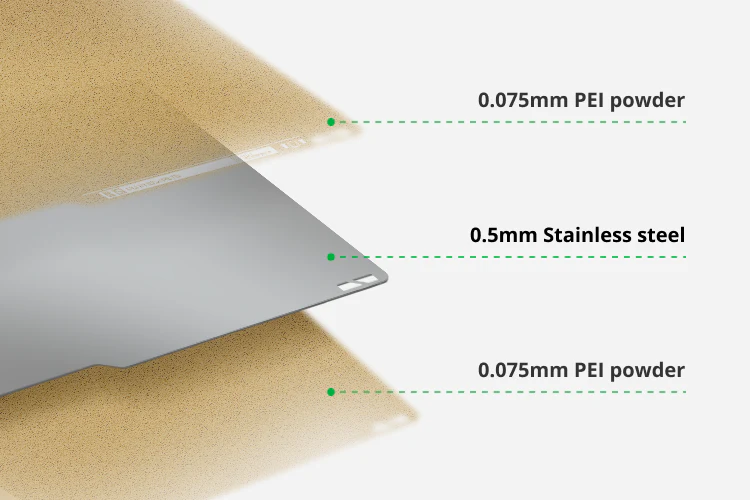 Textured PEI pad Bambu Lab