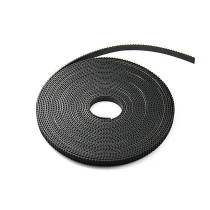 GT2 timing belt 6/10 мм (PU черен)