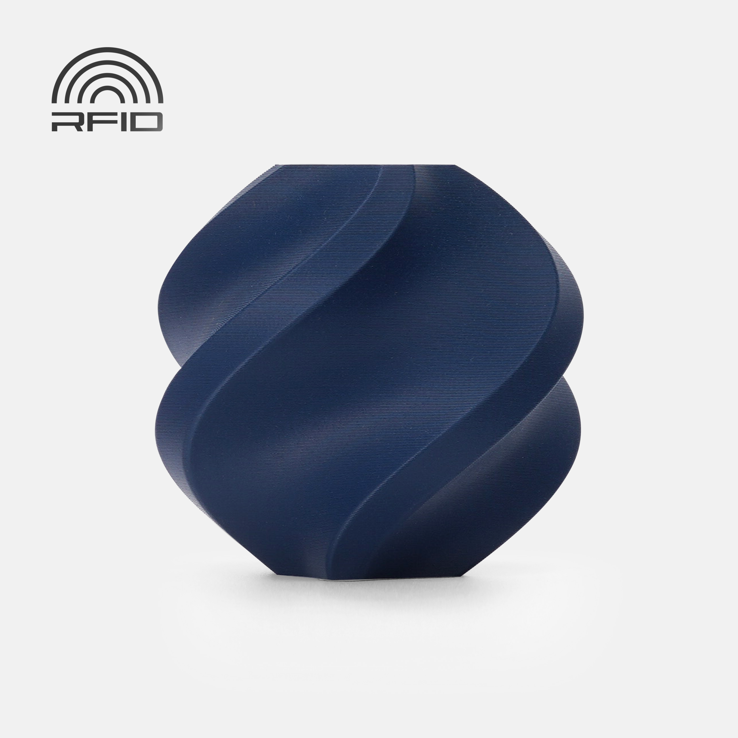 PLA Matte - Dark blue with spool - Bambu Lab