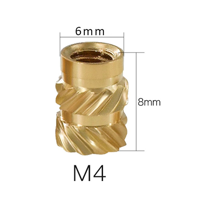 Brass insert for plastic M4 - Image 4