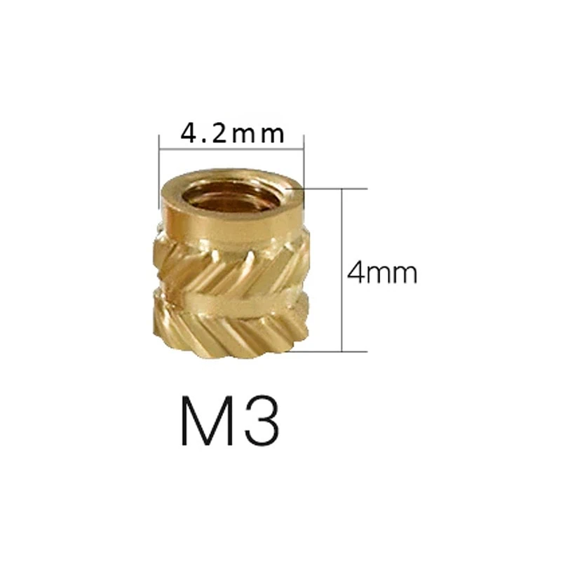Brass insert for plastic M4 - Image 2