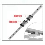 MGN12H линеен водач 300/350/400/450/500/700 мм