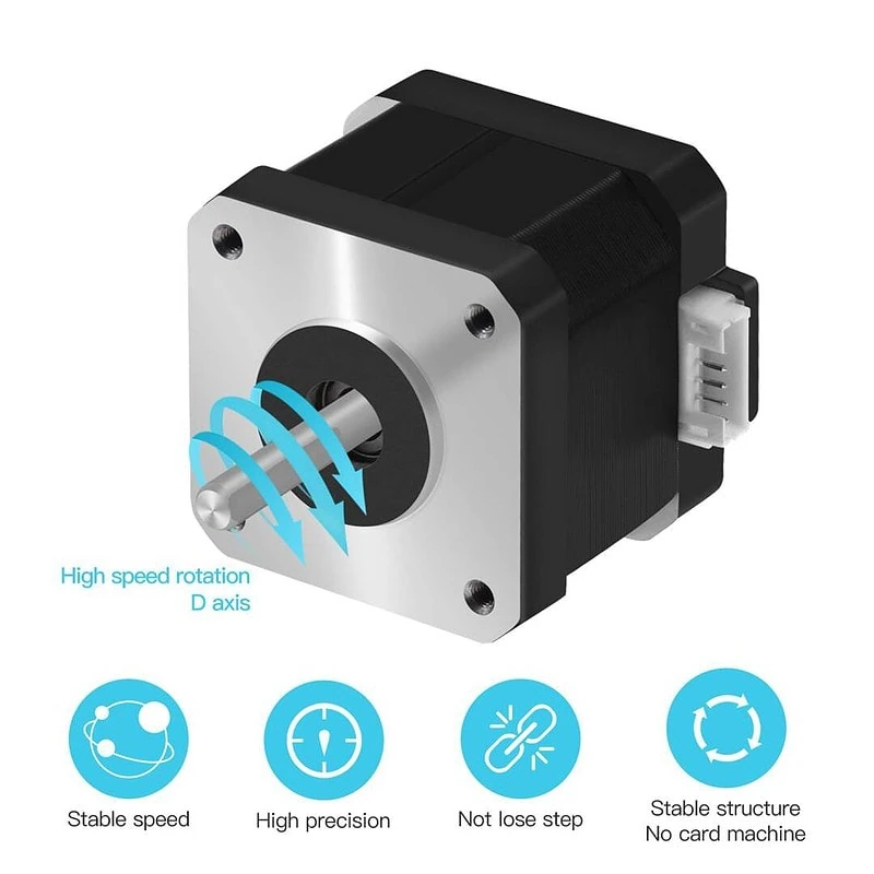 17HS4401S Nema 17 stepper motor 1.8 degree 2