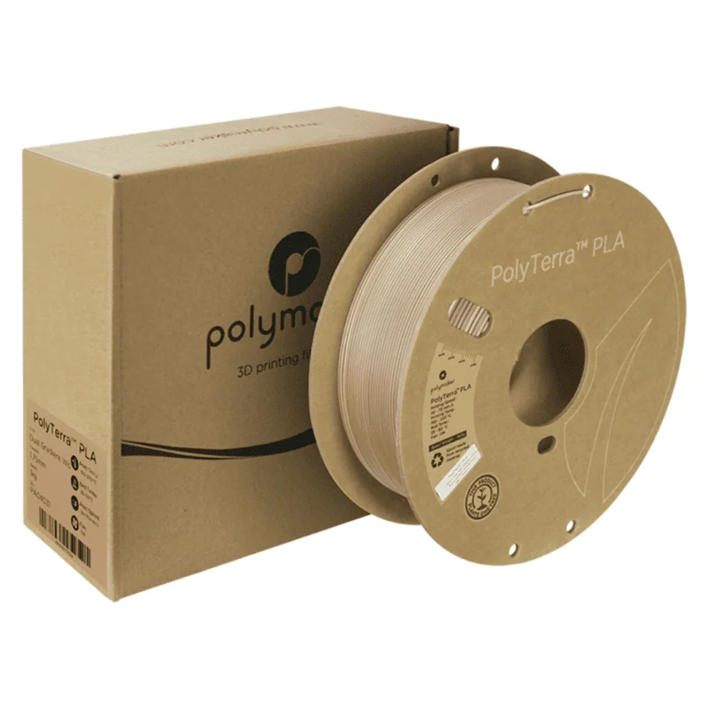 PolyTerra PLA - Two-tone wood - POLYMAKER - Image 3