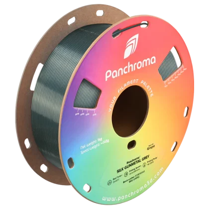 Panchroma PLA Silk Gunmetal Grey 1000g Polymaker