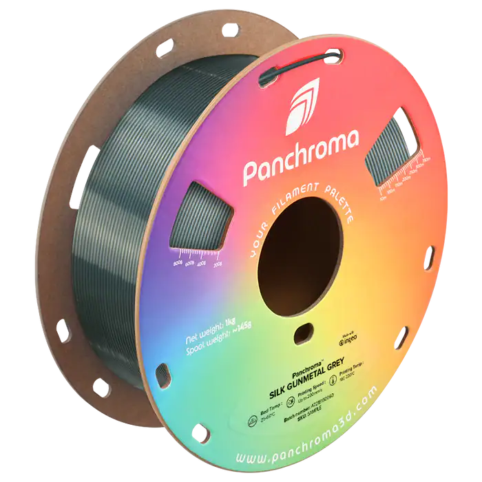 Panchroma PLA Silk Gunmetal Grey 1000g Polymaker
