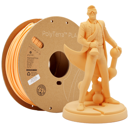 PolyTerra PLA Peach 1000g Polymaker